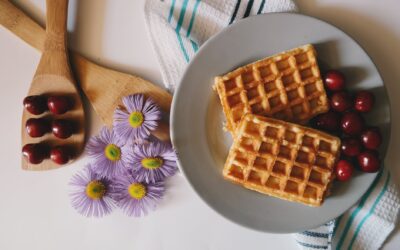 Medové waffle